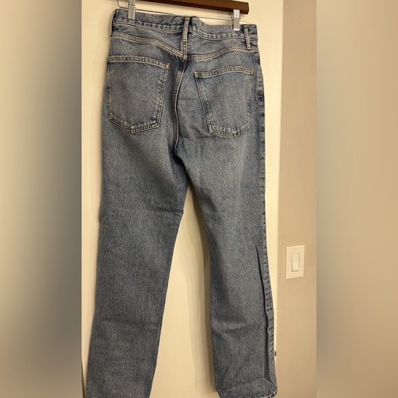Agolde Distressed Blue Jeans - Picture 2 of 2